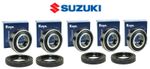 Front and Rear Wheel Bearings Kits Japanese KOYO for Suzuki GSXR600 2011-2017