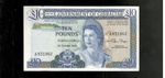 Gibraltar, 1986, QE11, £10 Pounds, P-22b, CHOICE CRISP EF!