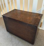Victorian Painted Pine Blanket Box and Original Paint
