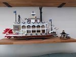 LEGO Ideas River Steamboat 21356 Complete Set 4090pcs with Brikmax LED Light Kit