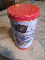 Large MUSICAL Rotating Box Style  8" Music Biscuit  Tin. VGC.