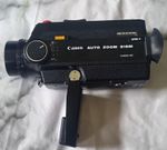 Canon Auto Zoom 318M (Black) Super 8 Movie Camera - Vintage