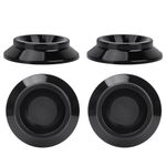 4PCS Piano Caster Cups Round ABS Upright Piano Caster Piano Foot Pads Set
