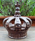 RECLAIMED CAST IRON FLAG POLE CROWN FINIAL