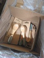 32 x Wholesale Bamboo Wooden Set Of 4 Kitchen Cooking Utensils Tools Spatula