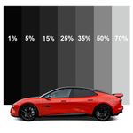 NEW CAR WINDOW TINT AUTO TINTING FILM LIMO BLACK DARK MEDIUM LIGHT ULTRA LIGHT