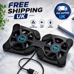 Foldable USB Fan Stand Notebook cooler radiator Quiet