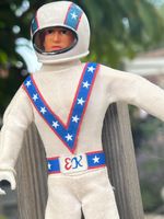 Evel Knievel Figure belt and jumpsuit fabric repair stickers