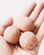 Pink Ladoo Balls  - Earthy Indian clay treats