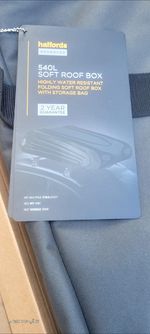 Halfords Advanced 540L Soft Folding Box