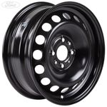 Genuine Ford KA Mk2 14" Steel Wheel 5.5Jx14 Black x1 2008-2016 1675240