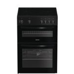 Indesit 60cm Twin Cavity Electric Cooker - Black ITE6VMB