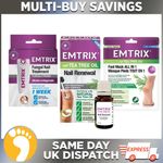 Emtrix Trio- Fungal Nail Treatment - Nail Renewal Tea Tree Oil - Foot Mask