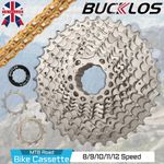 for Shimano/SRAM Mountain Bike Road HG 8/9/10/11/12 Speed Cassette 11-52T Cogs