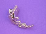ADJUSTABLE ZIPPER FOOT LOW SHANK FIT BROTHER SINGER TOYOTA  MACHINES (187)