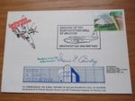 1984 Special Events Signed Cover. Opening of the Southampton Hall of Aviation.