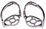 Baroque Stirrups in Stainless steel Horse Riding Paddles