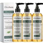 3 Pack 100ml Collagen Lifting Firming Body Oil Deeply Hydrating and Nourishing