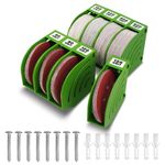 gostle 150 mm Sanding Disc Storage Box, 21 cm x 20.5 x 19.5 cm, Green