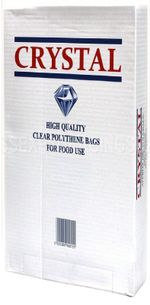 Crystal - Clear Polythene plastic Bags Food Grade 18″ x 24″ (450mm x 600mm)