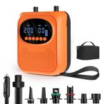 Electric SUP Pump 20PSI with Light, Rechargeable Paddle Board Pump 5