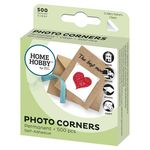 3L Home & Hobby Clear Photo Corners 10mm x 500