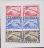 Zeppelin Ride Facsimeli Reprint MNH 9878