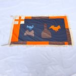 Asafo Flag Frankaa with Appliqué Ghana 59x36 Inch