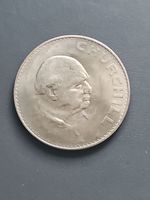 Elizabeth II 1965 Winston Churchill Crown Coin