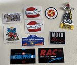 Vintage Motorsport stickers Racing Motorcross Superbike