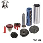 SHS 18:1 Gear Nozzle Cylinder Spring Guide 14 Teeth Piston Kit Airsoft Paintball