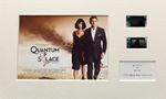 JAMES BOND.   QUANTUM OF SOLACE. .      35mm Film Cell Mounted Display