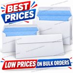 WHITE ENVELOPES DL SELF SEAL PLAIN(NO WINDOW)& WITH WINDOW STRONG QUALITY LETTER