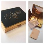 Original Vintage 1940s Musical Compact AGME Swiss MADE VGC In Pouch and Box 