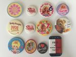Collection Of Steiff Teddy Bear Barbie Sindy Teddy Ruxpin Etc Pin Badges (T23)
