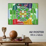 World Cup 2026 A2 Wallchart - Football Fixtures Wall Chart & TV Guide