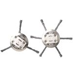 6 Inch Steel Wire Weed Brush Cutter Trimmer Head String Trimmer Replacement Head