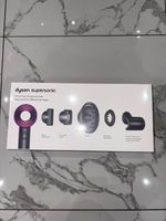 BRAND NEW Dyson Supersonic Hair Dryer Grey/Pink with Diffuser Attachments