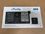 Shelly Wall Display X2 Black + Blu H&T (Bundle) Wi-Fi Smart Home - NEW - 40% OFF