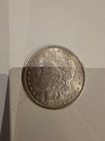 1880 Morgan Silver Dollar  Philadelphia Mint - Choice XF/AU Details  Nice Toning