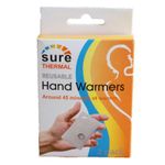 Reusable Hand Warmers Pack 2 Rechargeable Pocket Gel Instant Heat Pad Glove Pair