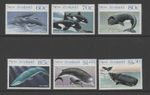 NEW ZEALAND SG1491/6 1988 WHALES MNH