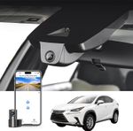 Mangoal Front 4K & Rear 1080p Dash Cam for Lexus NX 2018-2026 WiFi App GPS