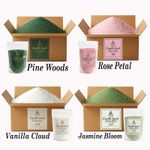 Candle Sand Wax 500g-5KG Scented Pearled Refillable Wax Long Burning Free Wicks
