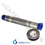 COMMERCIAL CATERING SINK WASTE OUTLET PLUG & FILTER UPSTAND SET 250MM