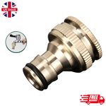 Brass Tap Connector Adaptor Universal Garden Tools Water Fit Hose Pipe Outdoor