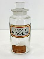 Troch pot:chlor Medicine Glass Bottle