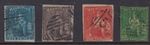 Mauritius Stamps 1859 New Colour Set  SG32/35 B53 pmk  CV £400