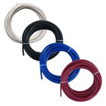 1/4" RO Tubing Reverse Osmosis Pipe Piping White Black Blue or Red 5m or 10m