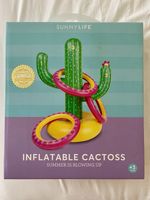 Three Inflatable Pool Toys Never Used Original Boxes - Cactoss, Unicorn, Peacock